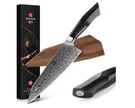 Cuchillo forjado de Gyuto Kiritsuke XINZUO 21.5cm