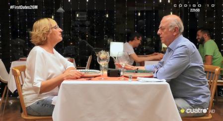 Josep y Mari Carmen en 'First Dates'