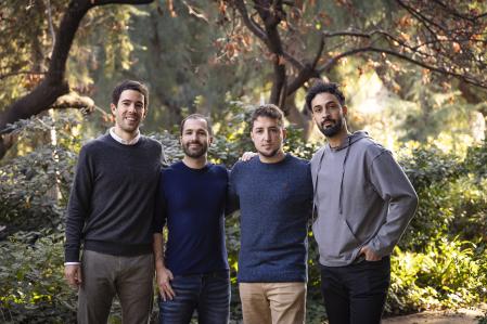 Los cofundadores Andrés Cester, Jaume Fontal, Jesús Cabezas y Jordi López Ramírez