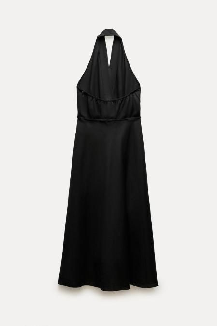 Vestido negro de Zara