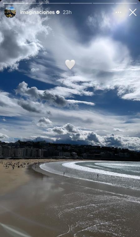 Enrique Solís comparte una imagen desde Donosti