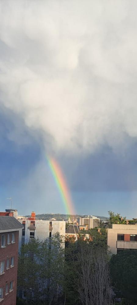 Arco iris de Montjuïc.
