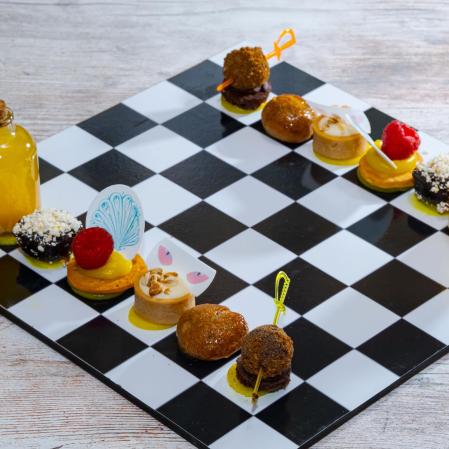 Parte del menú interactivo de 'Alicia en el país de las maravillas'