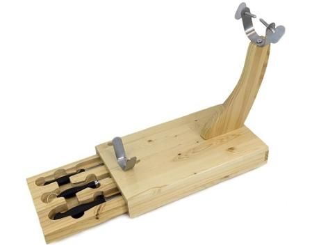 Jamonero con cajón extraíble Fackelmann