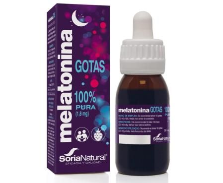 Soria Natural Melatonina Pura Gotas 1.8 mg