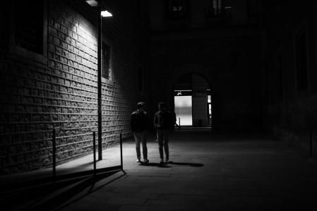 Ambiente en el Barcelona por Semana Santa.