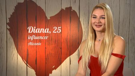 Diana en 'First Dates'
