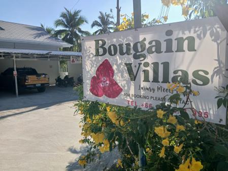 La entrada a los Bungalows, escenario de la muerte de Edwin Arrieta.