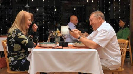José Luis y Encarni en 'First Dates'