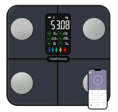 Báscula inteligente de baño Heathkeep