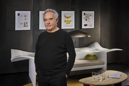 Ferran Adrià en el espacio donde se podrá dormir una única noche