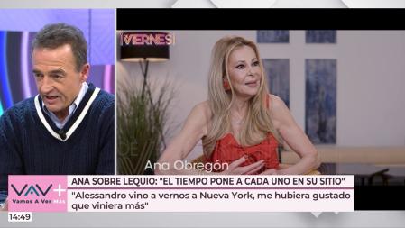 Ana Obregón vuelve a la televisión con una entrevista plagada de dardos a Alessandro Lequio