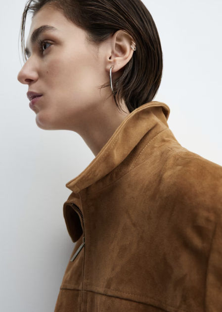 Chaqueta tipo bomber de Mango