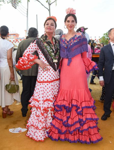 Lourdes Montes en la Feria de Abril 2024