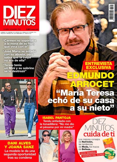 Portada de la revista 'Diez Minutos' del 17 de abril