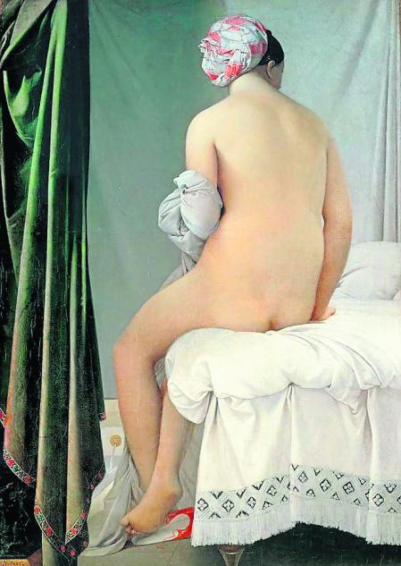 Jean-Auguste Dominique Ingres: 'La bañista de Valpinçon', 1808
