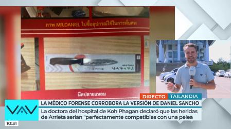 Giro en el caso de Daniel Sancho: el cuchillo con restos biológicos no figura en su lista de la compra