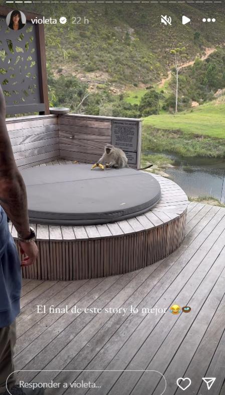 Violeta y Fabio de safari en Sudáfrica