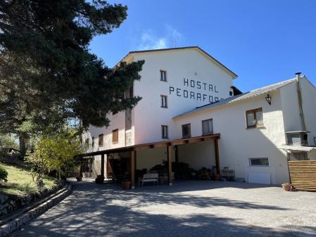 Vista del Hostal Pedraforca.