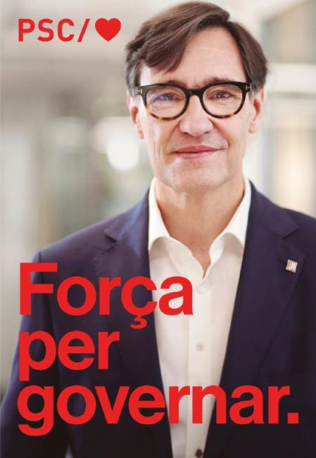 Cartel de campaña del PSC