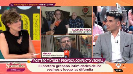 Tenso rifirrafe entre Sonsoles Ónega y un portero que publicaba fotos íntimas de sus vecinos