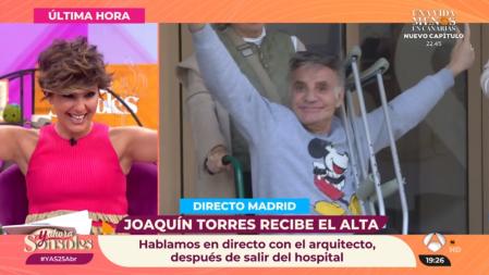 Joaquín Torres recibe el alta tras su calvario hospitalario: 