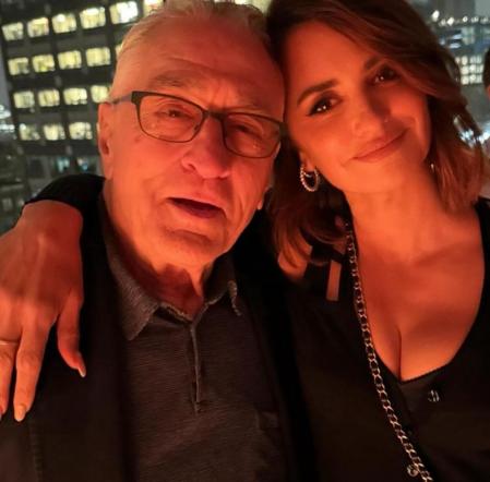 Penélope Cruz con Robert De Niro.