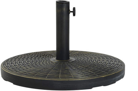 Outsunny base de sombrilla ajustable