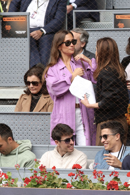 María Pombo en el Mutua Madrid Open