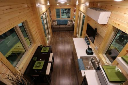 Dragonfly, la funcional minicasa rodante repleta de soluciones inteligentes.