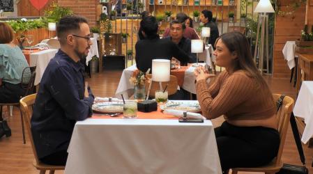 Irene e Iván en 'First Dates'