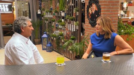 Luis y Teresa en 'First Dates'