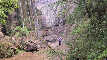 Paisaje en torno al Salt del Mir.