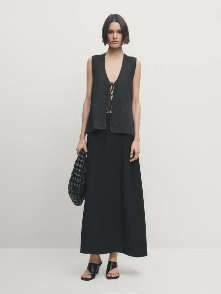 Chaleco de punto de Massimo Dutti