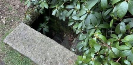 La entrada al túnel subterráneo