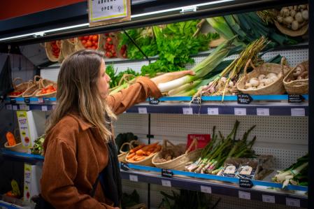 En Food Coop se prioriza la venta de alimentos ecológicos y de cercanía