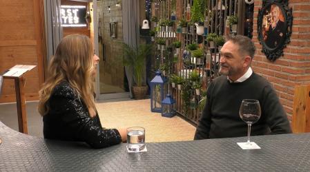 Inés y Óscar en 'First Dates'