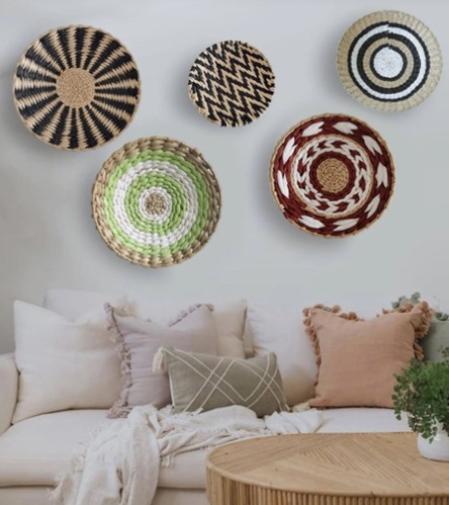 Los platos de fibras naturales permiten crear múltiples combinaciones.