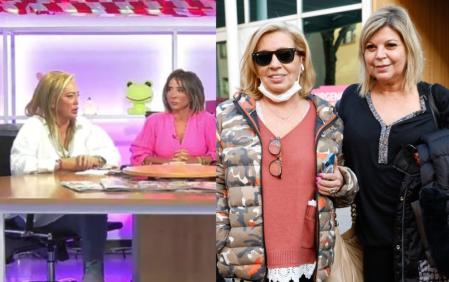 Belén Esteban y María Patiño en 'Ni que fuerámos Shh' y las hermanas Campos