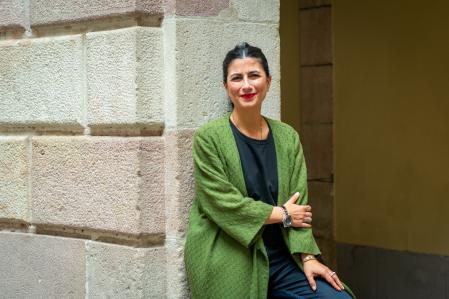 Leticia Martin, nueva directora del Grec, fotografiada en el Palau de la Virreina, en la Rambla de Barcelona.