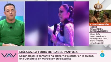 Antonio Rossi desvela el motivo de Isabel Pantoja para no cantar en Marbella
