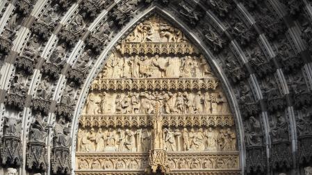 Fachada catedral de Colonia.