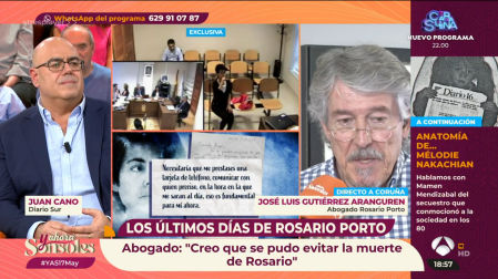 La presa de confianza Patricia y el abogado de Rosario Porto revela detalles sobre las últimas cartas en una entrevista exclusiva para el programa 'Y ahora Sonsoles'
