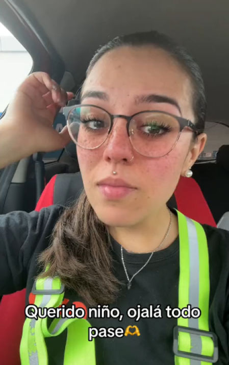 La protagonista expone la reacción de la madre