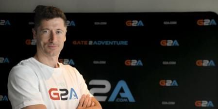 Lewandowski es embajador global de la marca comercial de videojuegos 'G2A.com'