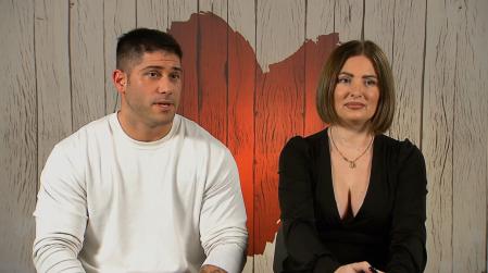 Cristina y Jordi en 'First Dates'