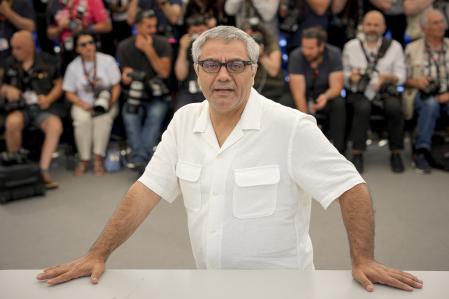Mohammad Rasoulof en el photocall