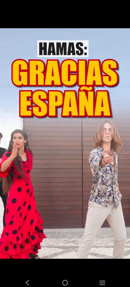 Captura del vídeo colgado por el ministro de exteriores israelí