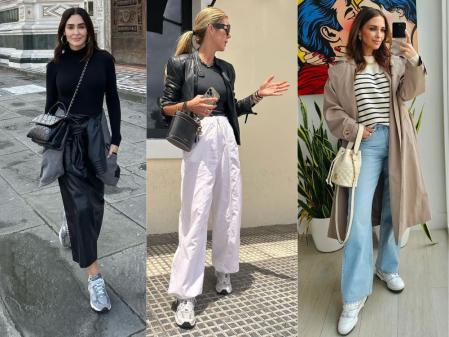 Vicky Martin Berrocal, Amelia Bono y Paula Echevarría llevan New Balance