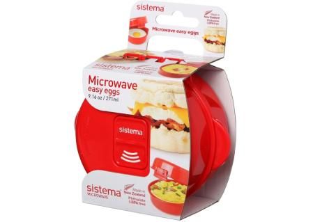 Utensilio para cocinar huevos para microondas